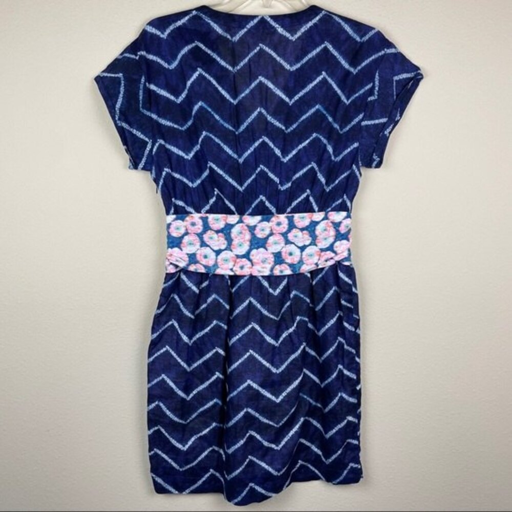 Rachel Roy Wrapped neck kimono style dress 6 - Picture 7 of 7